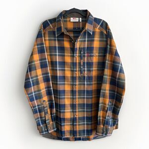 Fjallraven Fjallglim Long Sleeve Men's Flannel Shirt Multicolor  Size X Large